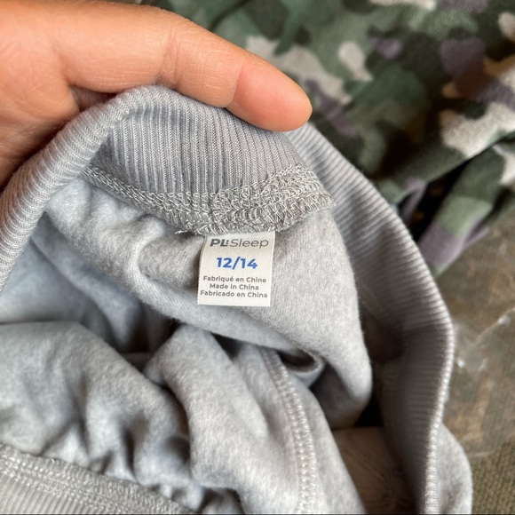 NWT Pack of 2 Petit Lem Knit Sleep Fleece Pant Kids Size 12-14 - Picture 9 of 13